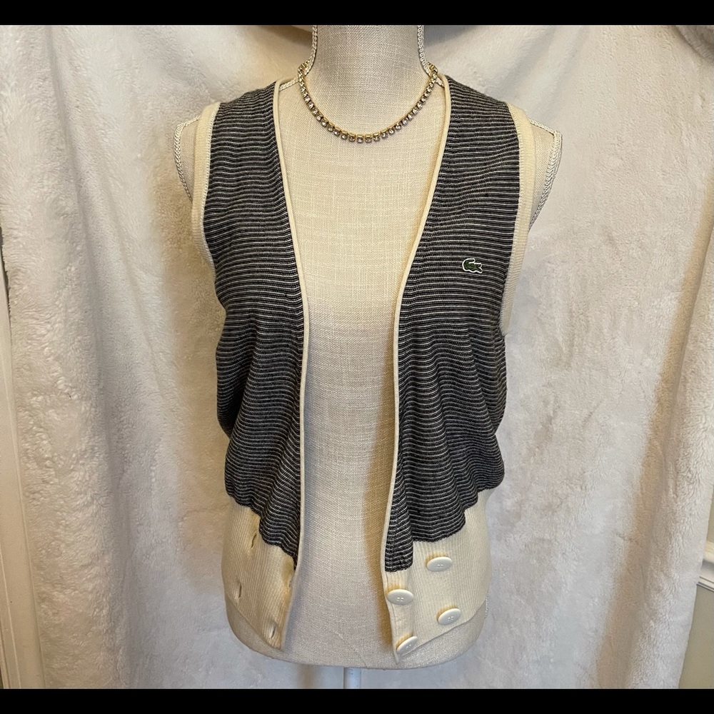 Lacoste vintage cardigan